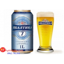 Bia baltika 7 lon 1 lít chính hãng từ nga Bia baltika 7 lon 1 lít chính hãng từ nga