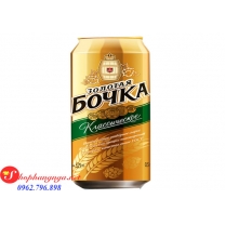 Bia bochka vàng 500ml chính hãng từ Nga Bia bochka vàng 500ml chính hãng từ Nga