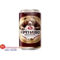 Bia gấu nga nâu đen 500ml chính hãng từ nga Bia gấu nga nâu đen 500ml chính hãng từ nga