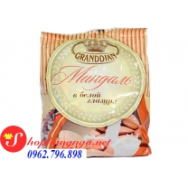 Kẹo socola hạnh nhân trắng và đen Grandia 450gr của Nga Kẹo socola hạnh nhân trắng và đen Grandia 450gr của Nga