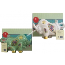 Rượu Linh Vật Hình Con Trâu Sứ Trắng Và Xanh Nhật Bản Rượu Linh Vật Hình Con Trâu Sứ Trắng Và Xanh Nhật Bản