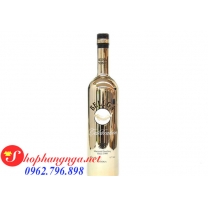 Rượu vodka beluga cá vàng chính hãng của Nga. Rượu vodka beluga cá vàng chính hãng của Nga.